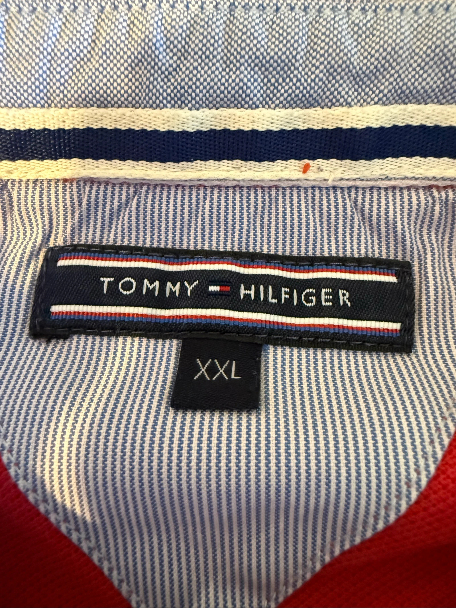 Men's Tommy Hilfiger XXL embroidered college style polo – Perfect condition – photo 10